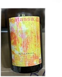 photo du vin Matassa Vin de France Blanc Brutal Orange