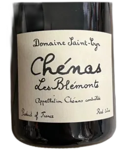 photo Chénas les Blémonts Vignes Centenaires