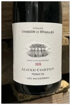 photo Aloxe-Corton 1er Cru Valozières 2020