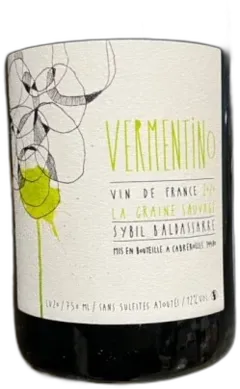 illustration du vin la Graine Sauvage Vermentino