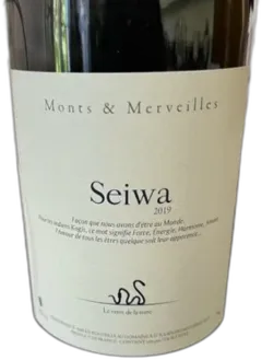 photo du vin Domaine Monts et Merveilles Vin de France Seiwa