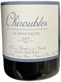 illustration du vin Jules Métras Chiroubles la Montagne