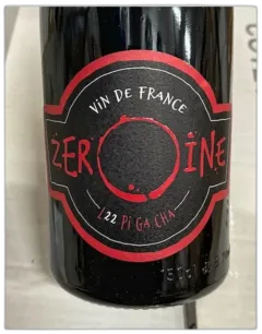 photo du vin Zéroïne Vin de France Rouge L22 Pigacha 2022