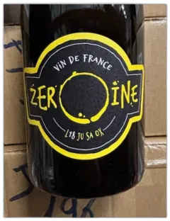 photos du vin Zéroïne Vin de France Blanc