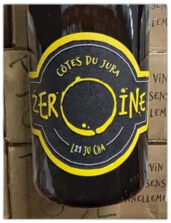 photo du vin Zéroïne Côtes du Jura Blanc L21jucha