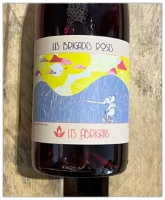 photo les Abrigans Vin de France Rosé les Brigades Roses