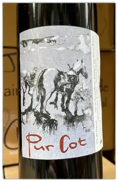 illustration du vin Vin de France Rouge Pur Côt