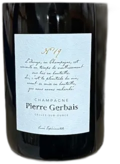 photo du vin Pierre Gerbais Extra Brut Cuvée Expérimentale n°19 Lot n° 07 N.19