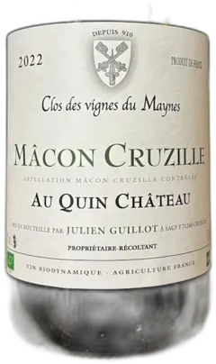 photo du vin Mâcon-Cruzilles Blanc au Quin Château