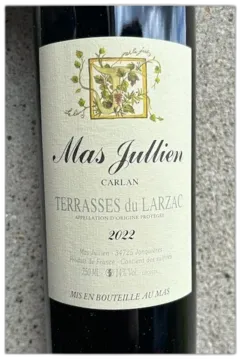 photo du vin Mas Jullien Terrasses du Larzac Carlan