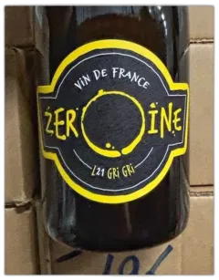 capture du vin Zéroïne Vin de France Blanc L21 Grigri