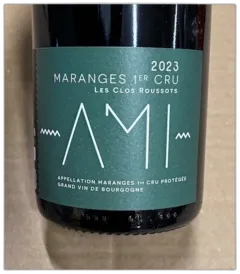 photo Domaine Ami Maranges 1er Cru Clos Roussots