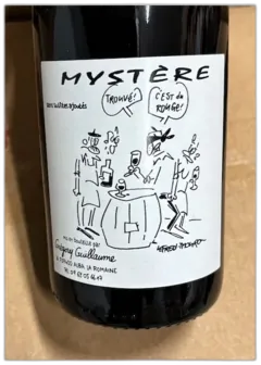 photo du vin Vin de France Rouge Mystère