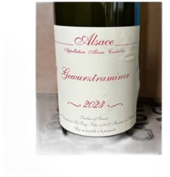 photo du vin Domaine Schueller Alsace Gewurtztraminer