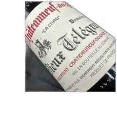 photo Vieux Telegraphe Chateauneuf du Pape la Crau Blanc