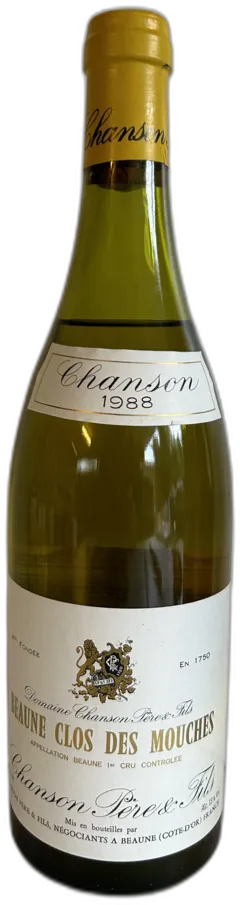 photo Beaune 1er Cru Clos des Mouches, Domaine Chanson Père & Fils, us, 1988