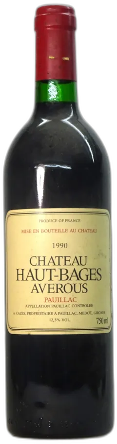 photo Haut Bages Averous, 1990