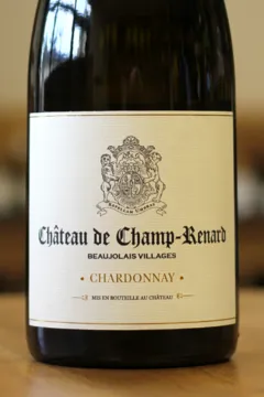 vue du vin Château de Champ-Renard Chardonnay