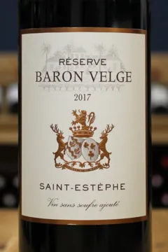 photo Réserve Baron de Velge Sans Soufre Ajouté