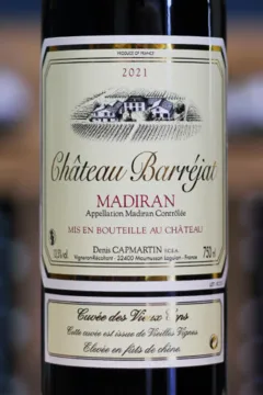photo Château Barréjat Cuvée Vieux Ceps 2022