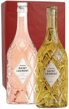 vue du vin Tony Parker Côtes du Rhône Blanc et Rosé Château Saint Laurent