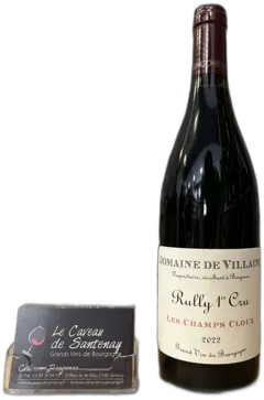 photo Rully 1er Cru les Champs Cloux Rouge 2022