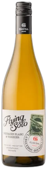 photo du vin Domaine Gayda "Flying Solo" Grenache/Viognier Igp Pays d’oc Blanc 2024