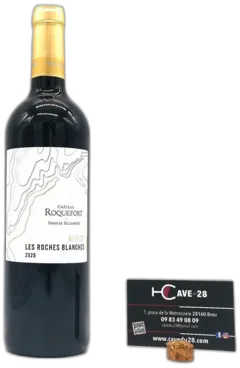 photo Bordeaux Rouge Les Roches Blanches Château Roquefort