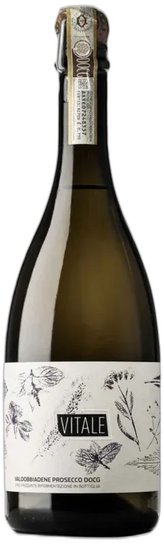 photo Prosecco Valdobbiadene Brut Nature Col Fondo 'Vitale