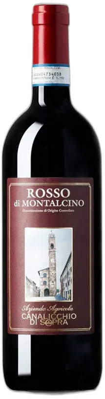 aperçu du vin Rosso di Montalcino Doc Canalicchio di Sopra