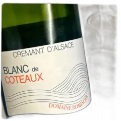 photo Crémant Blanc de Coteaux Brut Bio Alsace