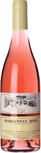 vue du vin Marsannay Rosé 2023