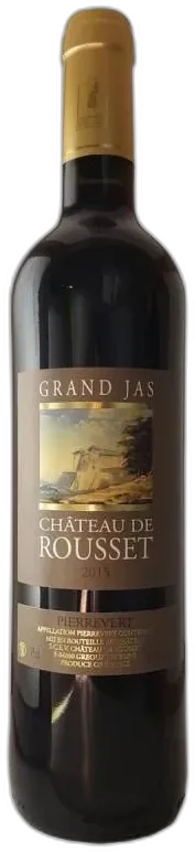 photos du vin Château Rousset Pierrevert Grand Jas Rouge 2020