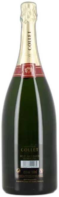 photo Magnum Champagne Collet Brut Art Déco 1er Cru