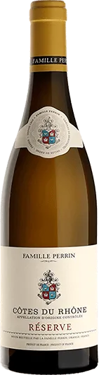 vue du vin Famille Perrin Réserve