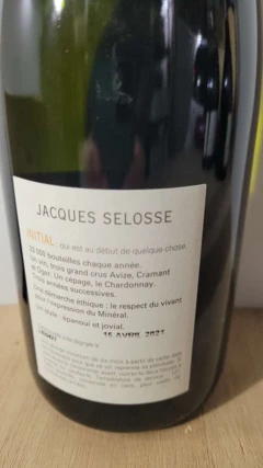 photo Jacques Selosse Initiale Blanc de Blancs