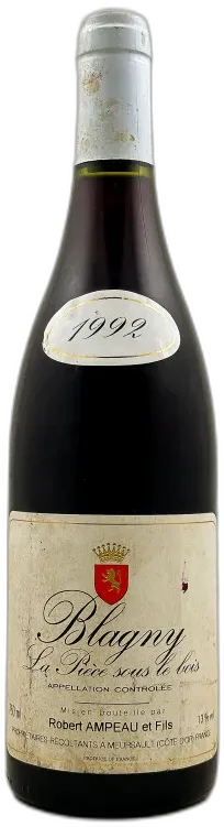 vue du vin Robert Ampeau Blagny 1er Cru 'la Pièce Sous le Bois