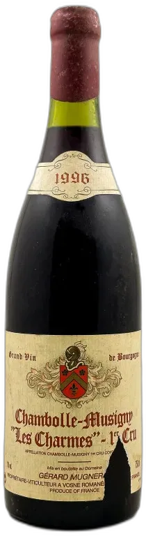 photo du vin Gérard Mugneret Chambolle Musigny 1er Cru "les Charmes