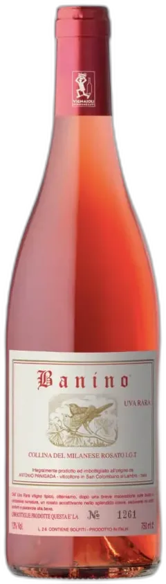 photo du vin Collina Del Milanese Uva Rara Rosato