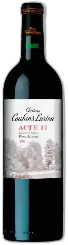 photo Château Couhins Lurton Acte ii 2020