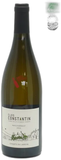 image du vin Clos Constantin Chants du Jardin Igp Pays d’Hérault 2024