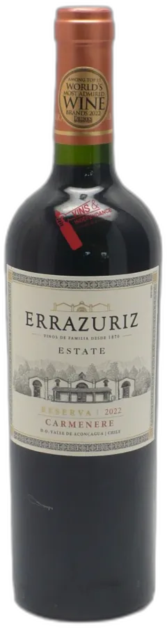 image du vin Carmenere Estate Reserve