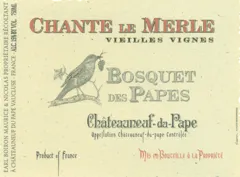 photo Chante le Merle Vieilles Vignes