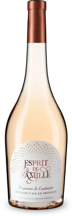 photo du vin Esprit de Famille Coteaux d’Aix en Provence 2024