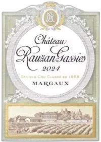 photo du vin Château Rauzan Gassies 2024