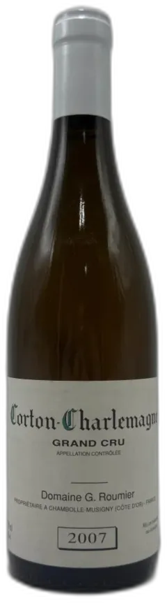 photo Corton Charlemagne Domaine Roumier 2007