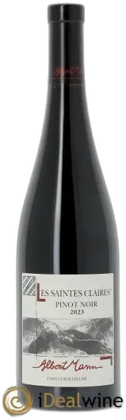 photo Alsace Pinot Noir les Saintes Claires