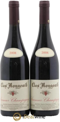 photo Saumur-Champigny Clos Rougeard 2008