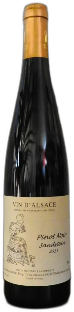 photo Pinot Noir Sandstein 2015 Jean-François Ginglinger