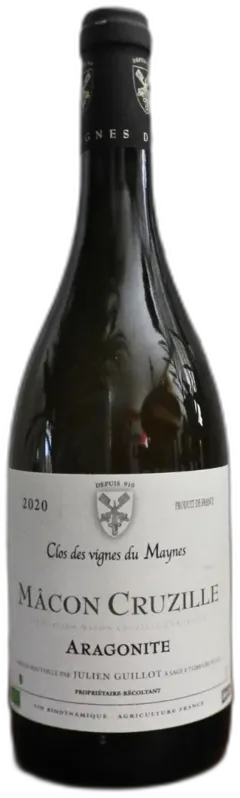 photo Aragonite 2020 Julien Guillot, Clos des Vignes du Maynes